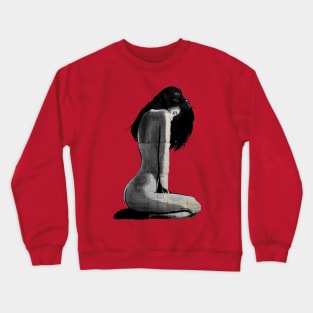 Pen and Ink (Girl) Crewneck Sweatshirt